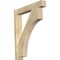 Ekena Millwork Westlake Block Rough Sawn Outlooker, Douglas Fir, 6"W x 32"D x 38"H OUT06X32X38WTL05RDF - alternate 1